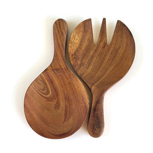 WOODEN SALAD SERVERS