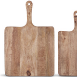 MANGO WOOD CUTTING BOARDS SQUARE SET